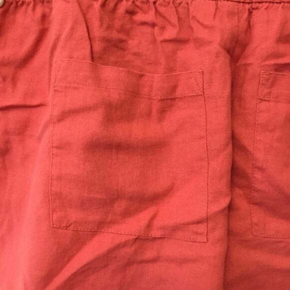 GAP Factory Orange Desert Flower Pull-On Utility Shorts - Picture 14 of 14